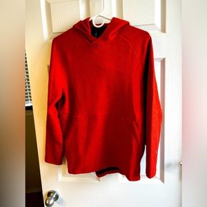 Lululemon At Ease hoodie in heathered Aztec brick. Men’s XS equal to women’s 4/6